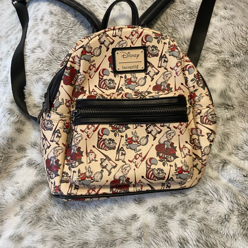 Loungefly Disney Tattooed Alice In Wonderland Mini Backpack